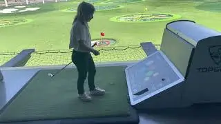 Audrey at Top Golf!