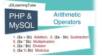 Php Arithmetic Operator, Addition, Subtraction, Multiplication, Division, Modulus
