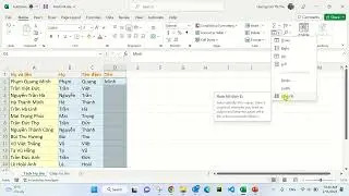 Flash Fill - Cách tách/gộp Họ tên siêu đơn giản