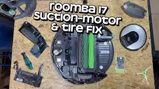 Roomba i7 error 26 permanent fix & tire replacement