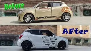 SWIFT Car Change Color to Indian most favourite color || car modification