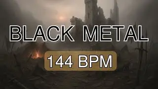 Black Metal Drum Track - 144 BPM - #24
