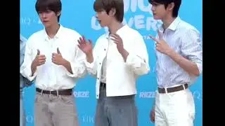 Riize Sohee, Shotaro, and Sungchan sneeze