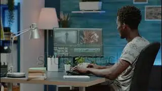 1,818 Man editing video Stock Video Footage   4K and HD Video Clips #shortvideo #viralvideo