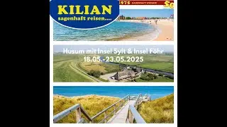 Husum mit Insel Sylt & Insel Föhr 18.05.-23.05.2025