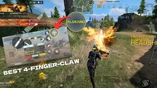 I Tried @ALDEANO 4 finger claw  Best Layout It's Insane 🔥- Call of Duty Mobile - Battle Royale