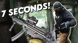 We Captured The Flag with ONLY 7 SECONDS LEFT! (Airsoft MP5 Gameplay)