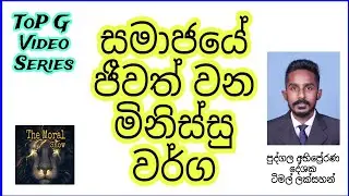 සමාජයේ ජීවත් වන මිනිස්සු වර්ග! Types of people in the society | Top G | Sinhala Motivational Video