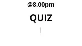 Quiz [LIVE] Neptune,Pluto,Positron,Sigma