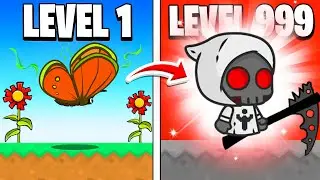 4-Player Max Level Puzzle Reaper in FlyOrDie.io