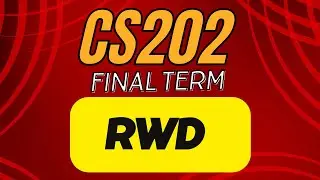 CS202 short lecture | Responsive Website  | Lecture 8  | #cs202 #finalterm