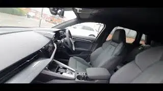 Audi A3 sline 2024 installed a nextbase front and rear dash camera Erdington.