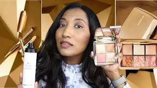 Hourglass HOLIDAY 2020 SCULPTURE COLLECTION | MINI SCULPTURE & VEIL SETTING SPRAY REVIEW | DEMO