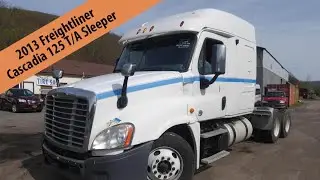 FEATURED TRUCK OF THE WEEK: 2013 Freightliner Cascadia 125 Tandem Axle Sleeper Tractor - TRO 0419233