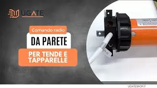 Comando radio da parete per tende e tapparelle
