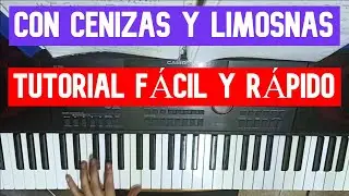 CON CENIZAS Y LIMOSNAS (TUTORIAL FÁCIL) 🎼 | Pbro. Martín de Jesús Ibarra | Cantos para la misa 🎹🎵