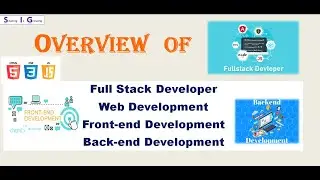 Overview of FullStackDeveloper | Frontend Developer | Backend Developer | Static vs Dynamic Website.