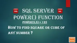 Master POWER Function in SQL Server for FAST Calculations | SQL Server POWER Function Tutorial