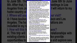 USA Business Visa Interview Guide
