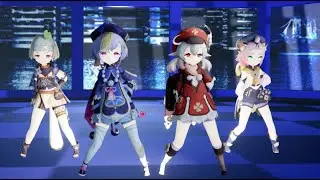 【Genshin Impact MMD】ハイファイレイヴァー-Klee/Qiqi/Diona/Sayu