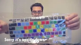 Keyboard Cover With Adobe Shortcuts