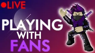 🔴[LIVE] Playing Roblox & Among Us With Fans !