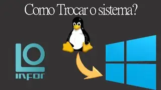 Como trocar o sistema linux para windows? Computador veio com linux, veja como formatar