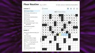 8/2/24 USA TODAY CROSSWORD IN 0M57S [PB]