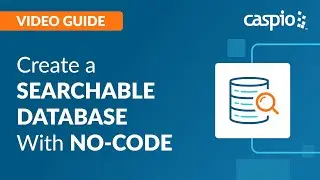 Create a Searchable Database With No-Code/Low-Code