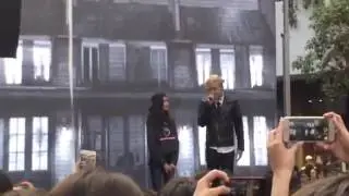 Видео с презентации нового клипа группы 