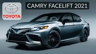 New 2021 Toyota Camry facelift First Look - Interior & Exterior