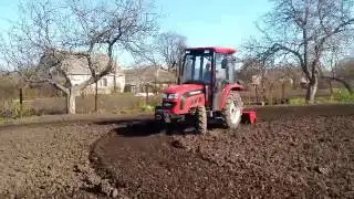 Культивация фрезами.