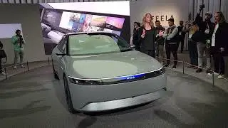 I guess Honda and Sony are making a car called Afeela. CES 2023 - More at MisterDude.com