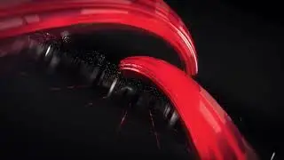 Digital Ribbon Logo Reveal