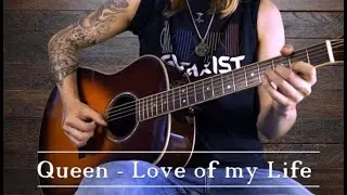Queen Love of my Life Guitar Cover