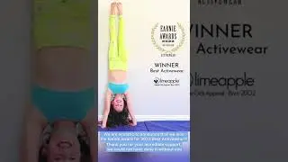 We are ecstatic to announce that we won the Earnie award for 2022 Best Activewear!!! Thank you