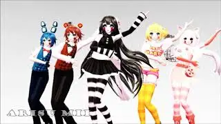 -MMD x FNAF- Little Apple