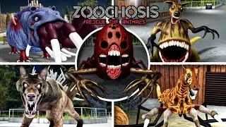 Zoochosis - ALL Animals Monsters Leaks Morphs (Roblox)