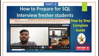 Fresher Mock Interview Session SQL Part 2 | How to Prepare for SQL Fresher Interview | Tips