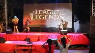 C.A.M TV - League of Legends Shyvana & Jarvan IV Cosplay - (Aki Matsuri Festival 2015)