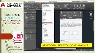 AutoCAD Stretch Command !! How to use Stretch Command in AutoCAD !! Learn AutoCAD in Hindi