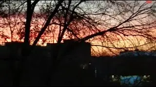 ЗАКАТ В НОЯБРЕ .
