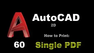 AutoCAD - How to Print a PDF - 060