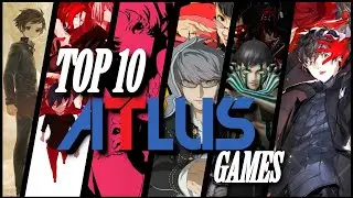 Top 10 BEST Atlus Games OF ALL TIME ~ DavidCast JRPGs