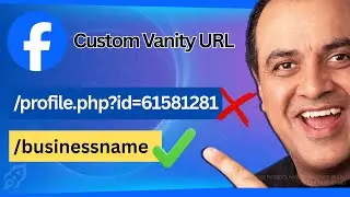 How to Change Facebook Business Page URL/Link (Custom Vanity URL)