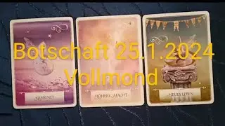 Botschaft 25.1.2024 Vollmond