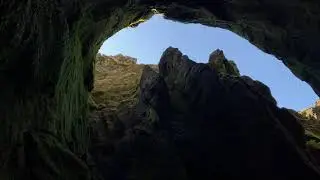 Cave Waterfall at Thórsmörk - Iceland