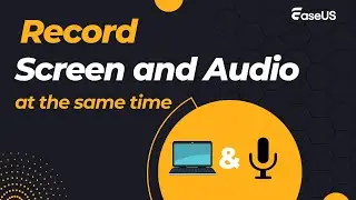 How to Record Screen and Audio at the Same Time🎥