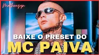 PRODUZI O PRESET DO MC PAIVA! Ficou igual?