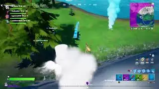 Squads with friends on fortnite